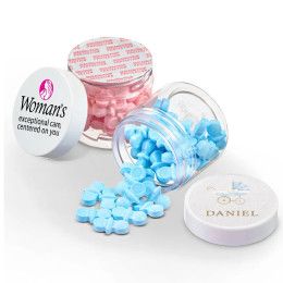 Custom 2 oz Jar of Pacifier Candy - All color Custom 2 oz Jar of Pacifier Candy - All color