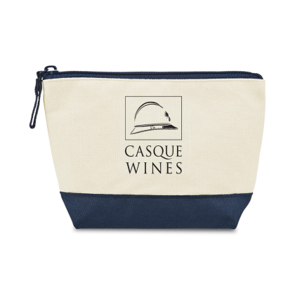 Custom Canvas Zippered Pouch Custom Canvas Zippered Pouch