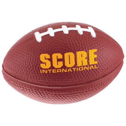 Custom 3-1/2" Football Stress Reliever