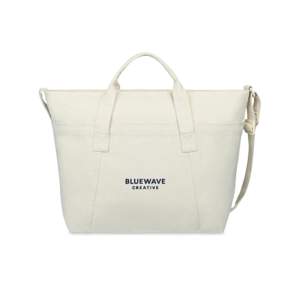 Custom Recycled Cotton Weekender Tote - AWARE Custom Recycled Cotton Weekender Tote - AWARE