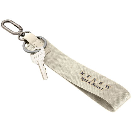 Custom AeroLOFT Never Lost Keychain - Cream Custom AeroLOFT Never Lost Keychain - Cream