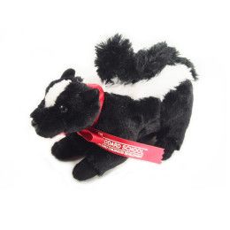 Custom 8" Lil' Sachet Skunk With Ribbon and ONE Color Imprint