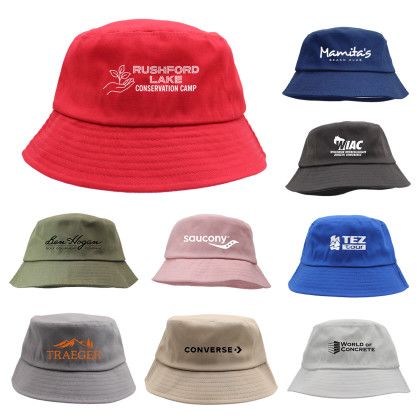 Custom Seeker Bucket Hat With Full Color Imprint
