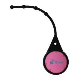 Custom Awareness Round Lip Balm With Lanyard