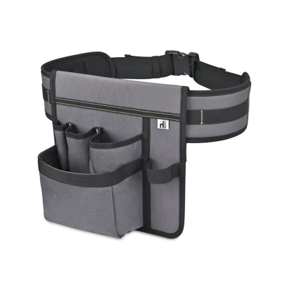 Custom Heritage Supply Pro Recycled rPET Tool Belt Pouch - Side View Custom Heritage Supply Pro Recycled rPET Tool Belt Pouch - Side View