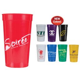 Custom 22 oz Smooth Stadium Cup