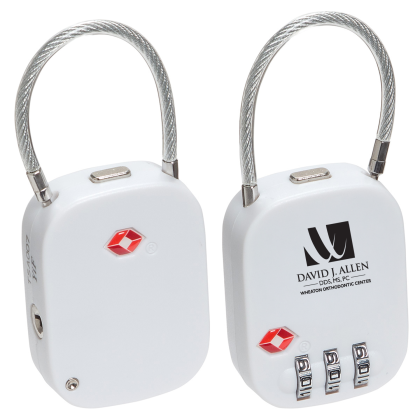Custom Escort TSA-Approved Luggage Lock 