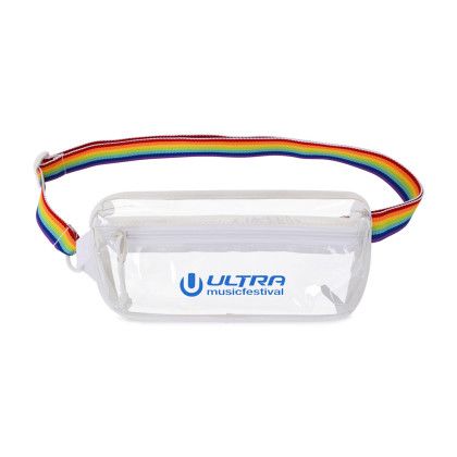 Custom Sigma Clear Mini Sling Bag - Rainbow Custom Sigma Clear Mini Sling Bag - Rainbow