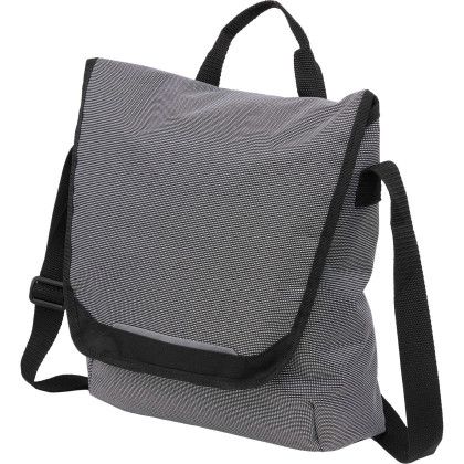 Custom Dover Recycled Messenger Bag - Front view Custom Dover Recycled Messenger Bag - Front view