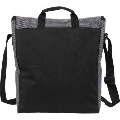 Custom Dover Recycled Messenger Bag - Back view Custom Dover Recycled Messenger Bag - Back view