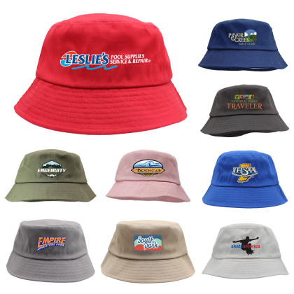 Custom Seeker Bucket Hat With Full Color Imprint