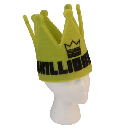 Custom 8" Foam Crown - Lime green Custom 8" Foam Crown - Lime green