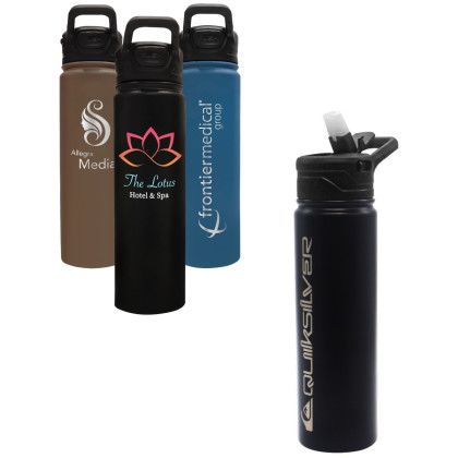 Quiksilver Venice 24 oz Stainless Steel Water Bottle with logo Quiksilver Venice 24 oz Stainless Steel Water Bottle with logo
