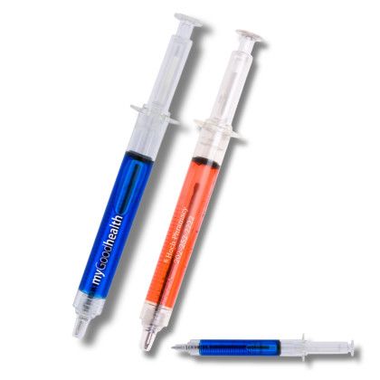 Custom Logo Syringe Pen - Healthcare Pen Custom Logo Syringe Pen - Healthcare Pen