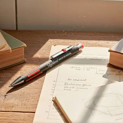 Custom Saratoga Clipmotion Fidget Pen - Lifestyle Custom Saratoga Clipmotion Fidget Pen - Lifestyle