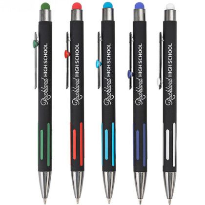 Custom Saratoga Clipmotion Fidget Pen with Logo Custom Saratoga Clipmotion Fidget Pen with Logo
