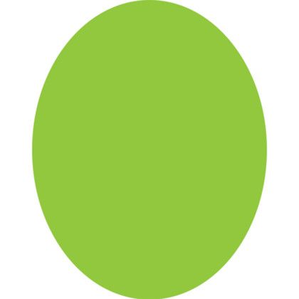 Custom Stock Shape Hand Fan - Oval Custom Stock Shape Hand Fan - Oval