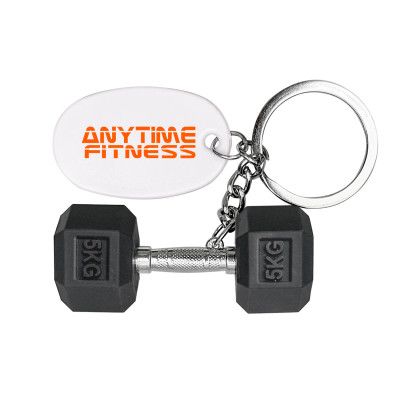 Custom Dumbbell Keychain Custom Dumbbell Keychain