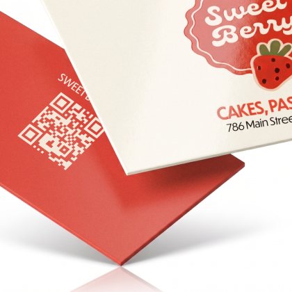 Standard 14PT Uncoated Business Card - Back & Front Design Standard 14PT Uncoated Business Card - Back & Front Design