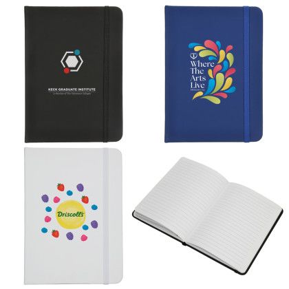 Custom 80 Page Notebook Journal Jotter - All Colors 