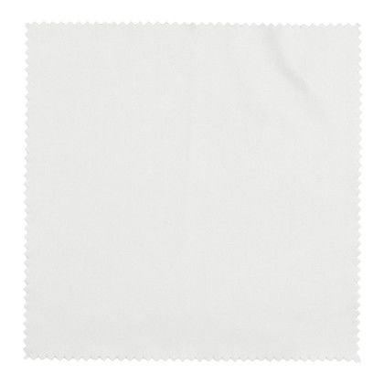 Custom 8" x 8" Full Color Sublimation Recycled rPET Polyester Microfiber Cleaning Cloth & Screen Cleaner - Front View 