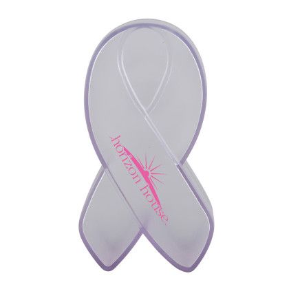 Custom Ribbon Bank - Frosted clear
