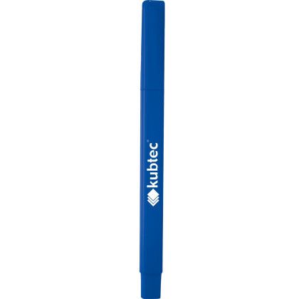 Custom Ambassador Square Ballpoint Pen - Blue