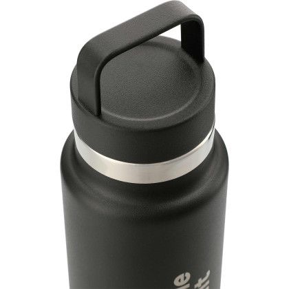 Custom Colton Copper Vacuum Insulated Bottle 20 oz - Black cap view