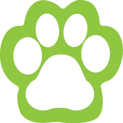 Custom Stock Shape Hand Fan - Paw Custom Stock Shape Hand Fan - Paw