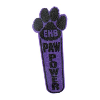 Custom 15" Paw Claw Foam Powerstick - Purple