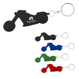 Custom Motorcycle Bottle Opener Keychain - All Colors Custom Motorcycle Bottle Opener Keychain - All Colors