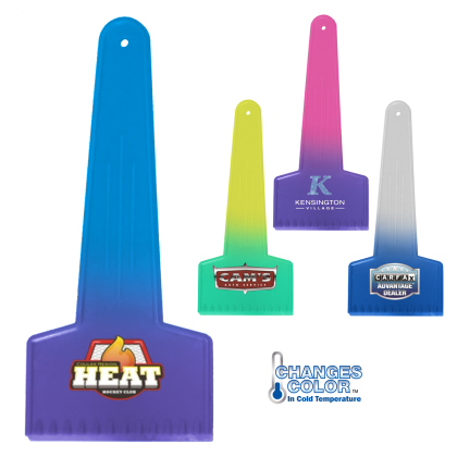 Custom Large Mood Ice Scraper, Full Color Digital - All Colors Custom Large Mood Ice Scraper, Full Color Digital - All Colors