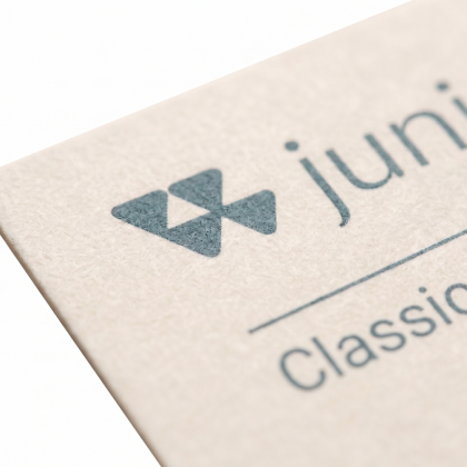 Premium 16PT Matte Business Card - Back & Front Design