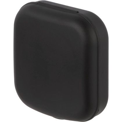 Custom Recycled Contact Lens Travel Kit - Black side view Custom Recycled Contact Lens Travel Kit - Black side view