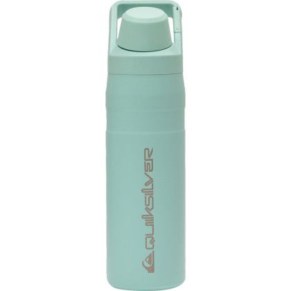 Custom Quiksilver Catalina 24 oz Stainless Steel Water Bottle - Beach Glass - Front View Custom Quiksilver Catalina 24 oz Stainless Steel Water Bottle - Beach Glass - Front View