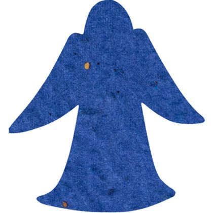 Custom Plantable Pin - Royal blue Angle