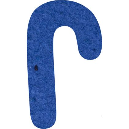 Custom Plantable Pin - Royal blue Cane