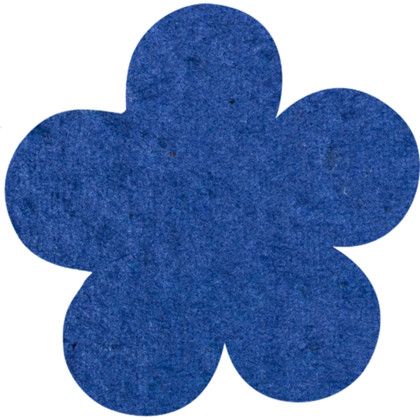 Custom Plantable Pin - Royal blue Flower 