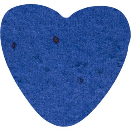 Custom Plantable Pin - Royal blue Heart