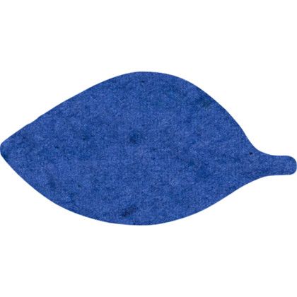 Custom Plantable Pin - Royal blue Leaf