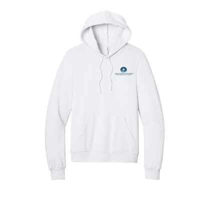 Custom Bella + Canvas Unisex Sponge Fleece Pullover Hoodie - White