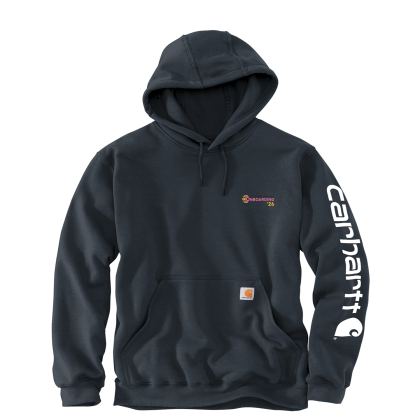 Custom Carhartt Midweight Hooded Logo Sweatshirt Custom Carhartt Midweight Hooded Logo Sweatshirt