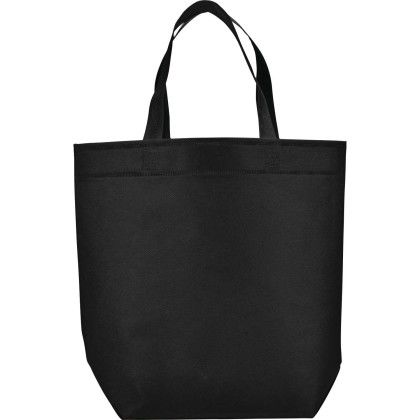 Custom Challenger Non-Woven Shopper Tote - Back view