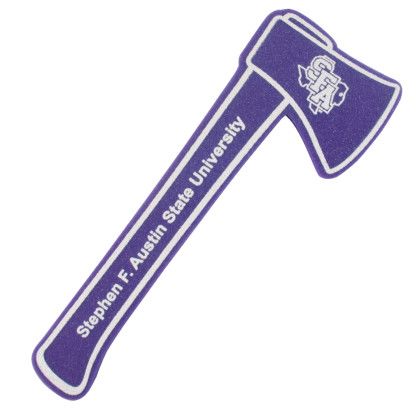 Custom 18" Single Side Axe Foam Waver - Purple Custom 18" Single Side Axe Foam Waver - Purple