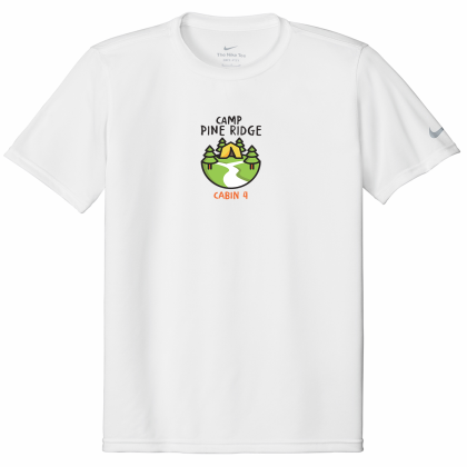 Custom Nike Swoosh Sleeve RLegend Tee - White Custom Nike Swoosh Sleeve RLegend Tee - White