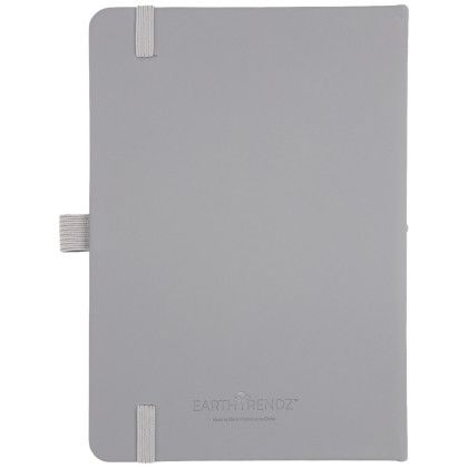 Custom EarthTrendz 5 x 7 Notebook - Gray - Back  View