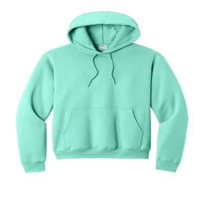 Custom Port & Company Core Fleece Pullover Hooded Sweatshirt - True celadon Blue Custom Port & Company Core Fleece Pullover Hooded Sweatshirt - True celadon Blue