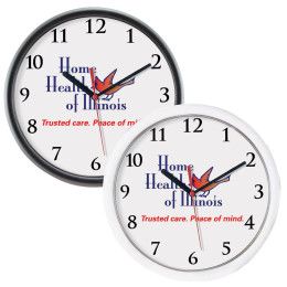 Custom Logo Photo Wall Clock - All Colors