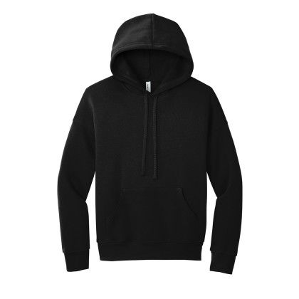 Custom Bella + Canvas Unisex Sponge Fleece Pullover DTM Hoodie - Black Custom Bella + Canvas Unisex Sponge Fleece Pullover DTM Hoodie - Black
