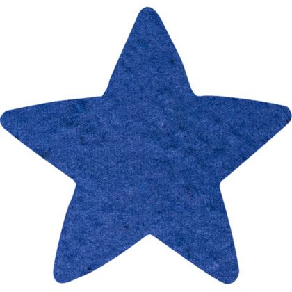 Custom Plantable Pin - Royal blue Star 